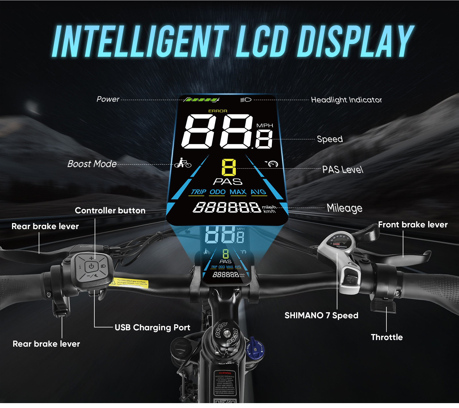 Bicicleta electrică SAMEBIKE RS-A01-Pro HighStep 2